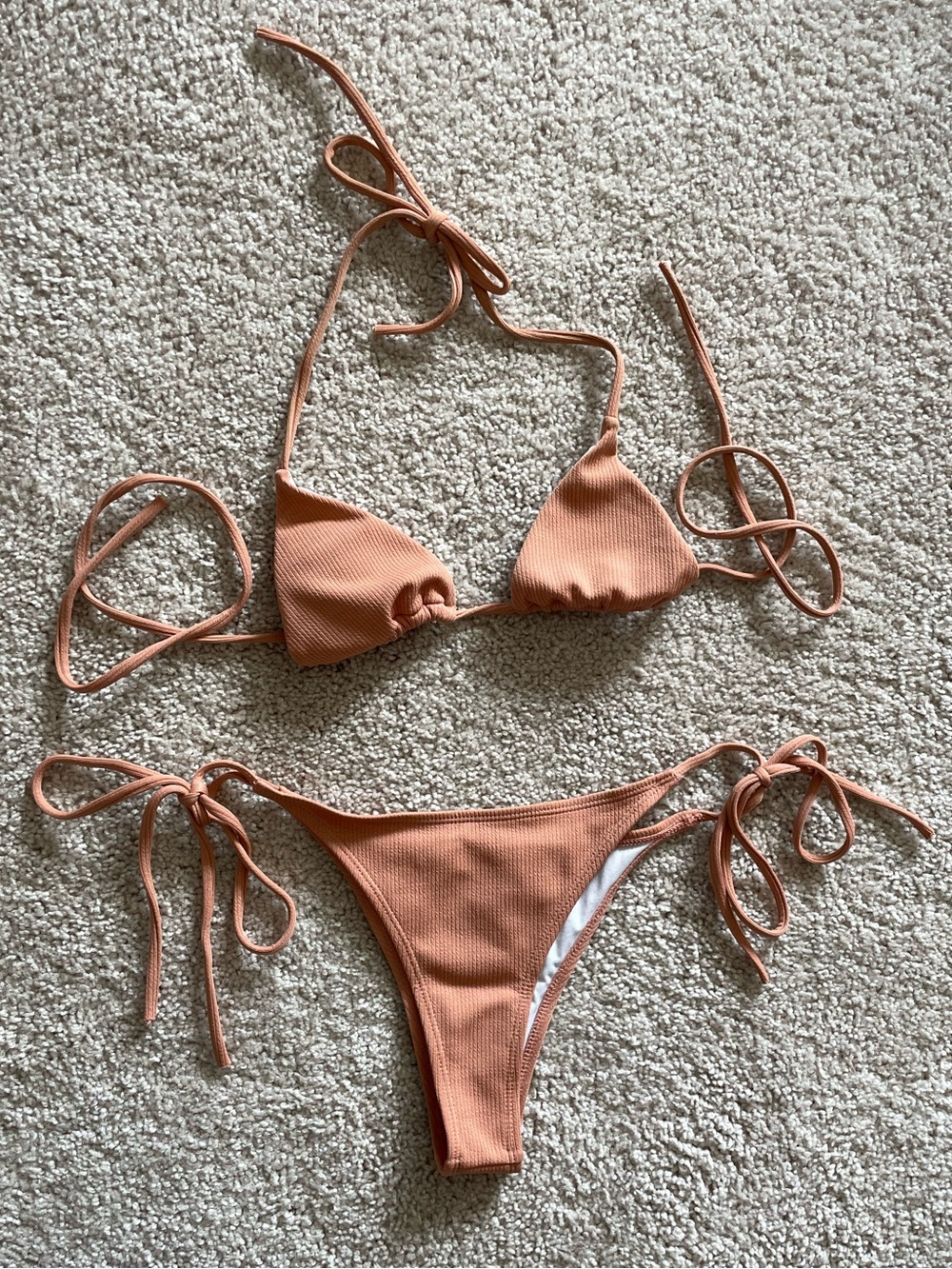 Zaful String, Triangle Bikini Set
